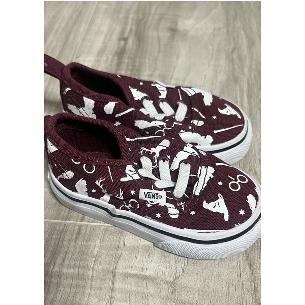 Toddler Vans X Harry Potter “Wizard Accessories” Sneakers Elastic 12 kids